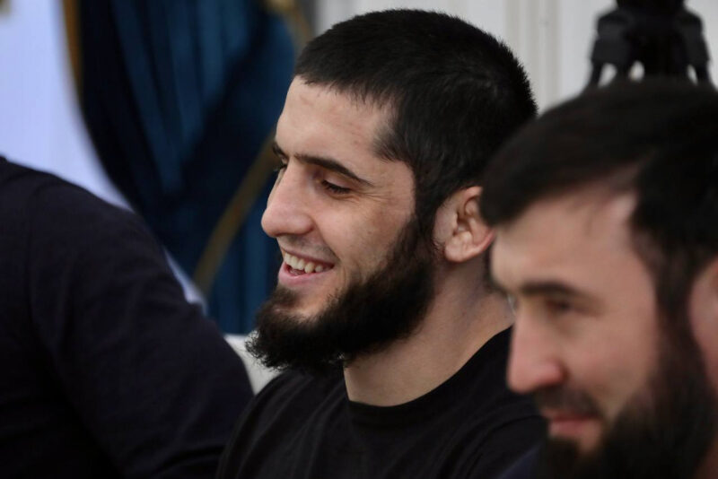 Islam Makhachev, the UFC lightweight and welterweight champion, pictured in 2023